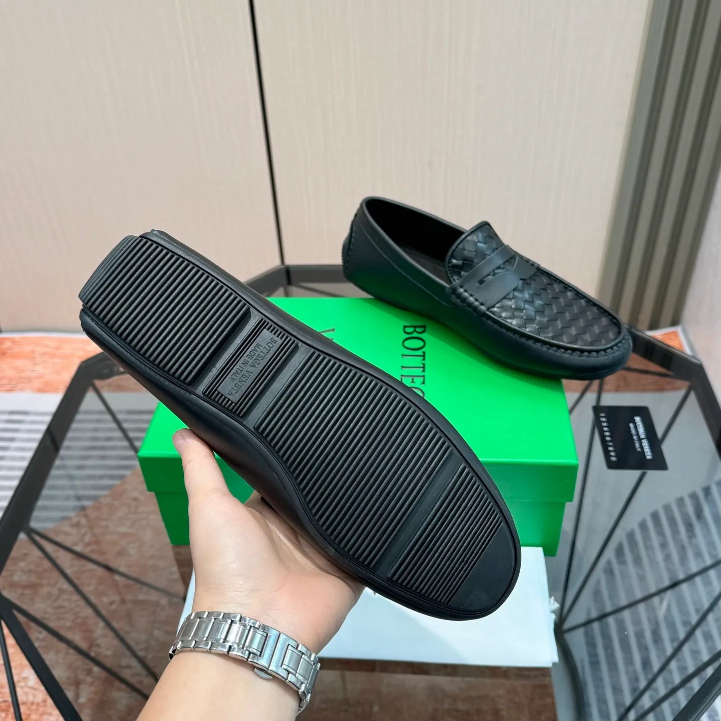 Men's shoes 💰560 [Botte* Venetta (BV)] Official website synchronization, high-end quality! 38-45